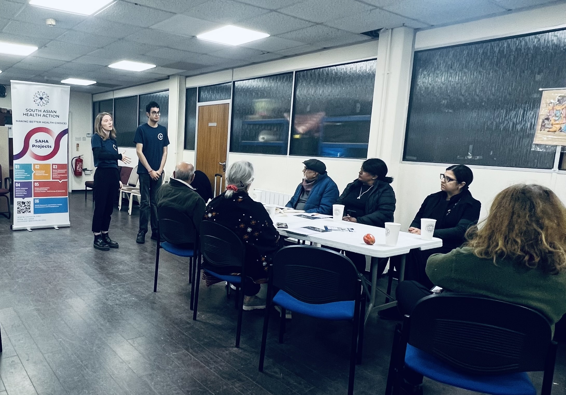 Inquiry Colleagues at South Asian Community Event in Coventry