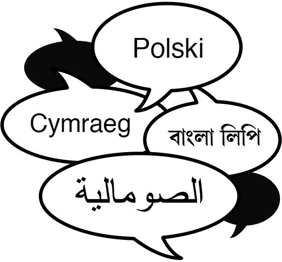 different languages