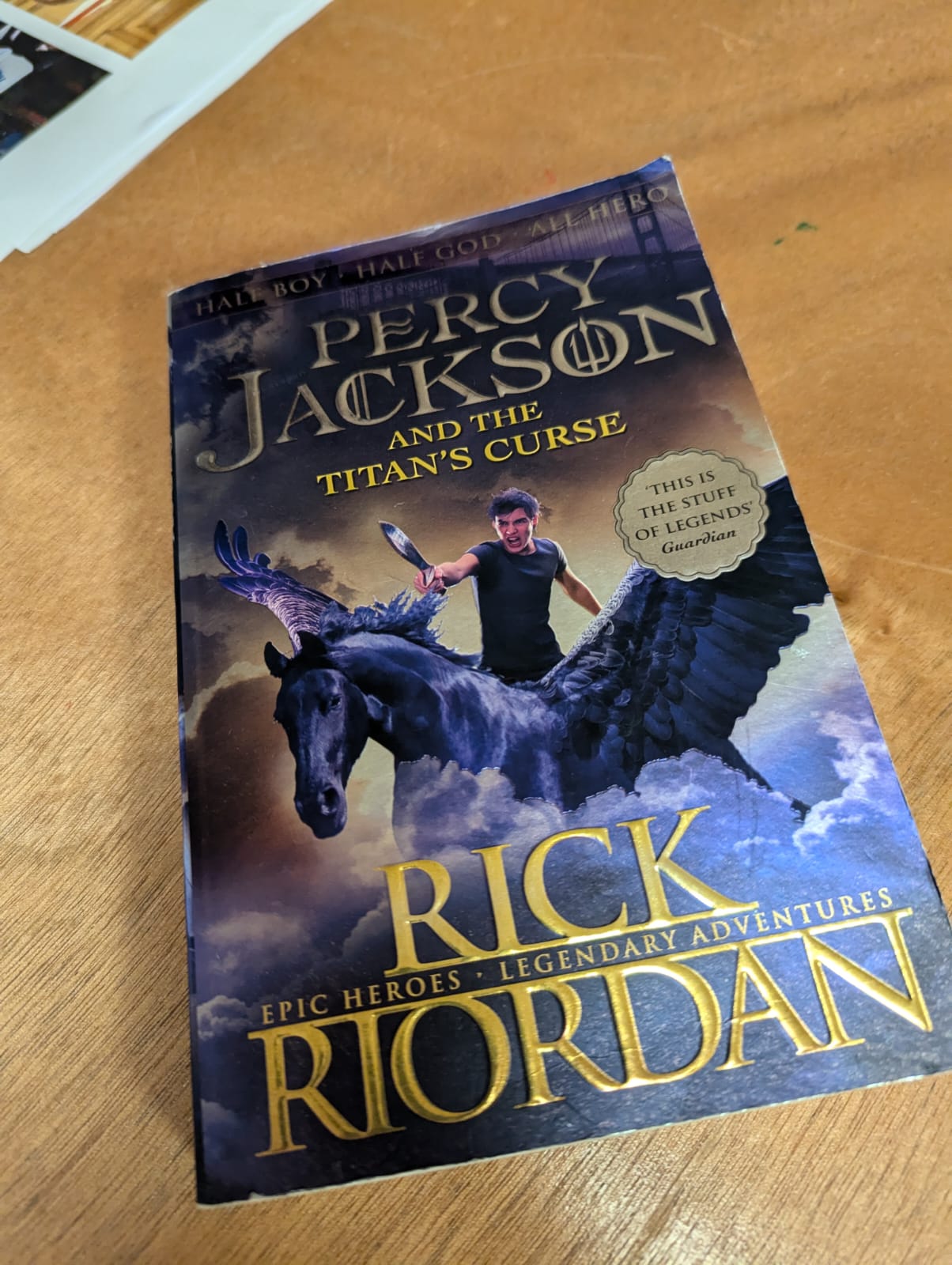 Image of the book titled Percy Jackson and the Titan's Curse